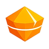 QueryQuarry logo — an amber gem